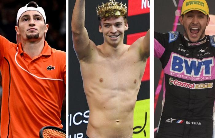 Ugo Humbert finalista en Bercy, la rotunda recuperación de Léon Marchand, Esteban Ocon y Pierre Gasly en el podio de la F1… El resumen deportivo del fin de semana