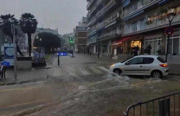 La DANA azota ahora Tarragona y provoca inundaciones y cortes de carreteras