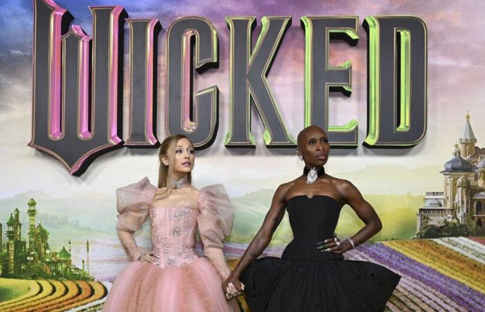 Ariana Grande y Cynthia Erivo, las brujas de “Wicked” en el estreno en Australia