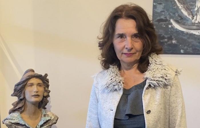 Este artista creó una nueva Marianne para el ayuntamiento de Tréveneuc