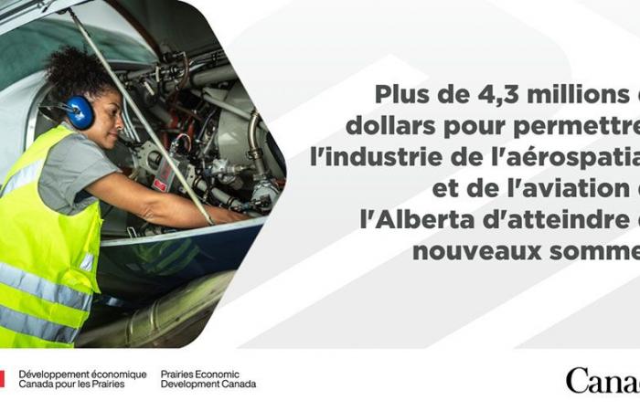 MP Chahal anuncia inversiones federales para hacer crecer la industria aeroespacial y de aviación de Alberta