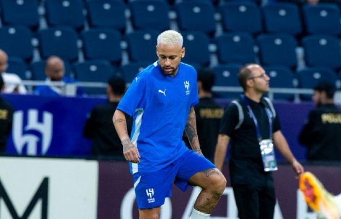 ¡Qué mala suerte! Neymar volvió a encender las alarmas en el duelo entre Al Hilal y Esteghlal FC