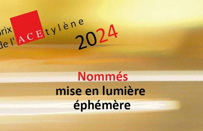 Nominados 2024 a los Premios ACEtylene: foco efímero