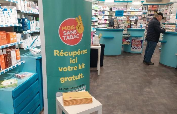 Mes sin tabaco: kits para dejar de fumar distribuidos en farmacias de Poitou