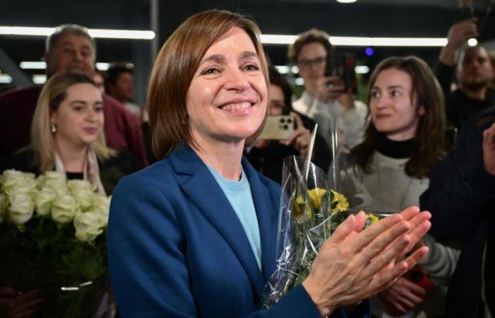 Elecciones en Moldavia: la presidenta proeuropea Maia Sandu gana las elecciones