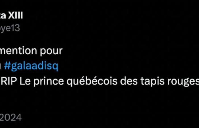 La Gala ADISQ es duramente criticada por la ausencia de un homenaje a Herby Moreau