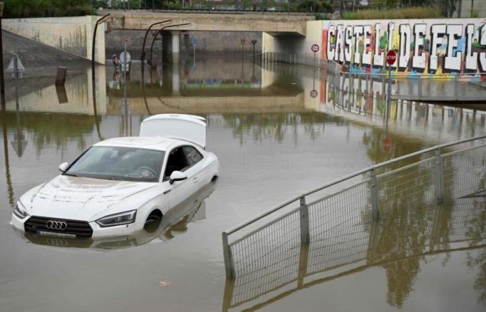 España: código rojo en Barcelona, ​​el aeropuerto inundado y decenas de vuelos cancelados (fotos y vídeos)