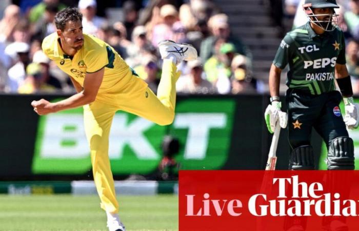 Australia v Pakistán: primer partido internacional masculino de un día – en vivo | equipo de críquet de australia