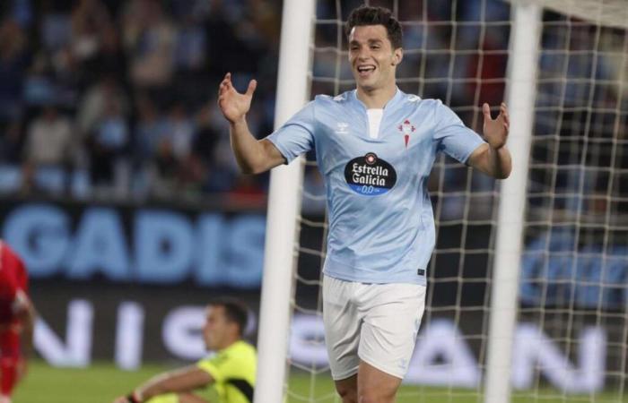 Celta: Douvikas no falta a su cita con el gol