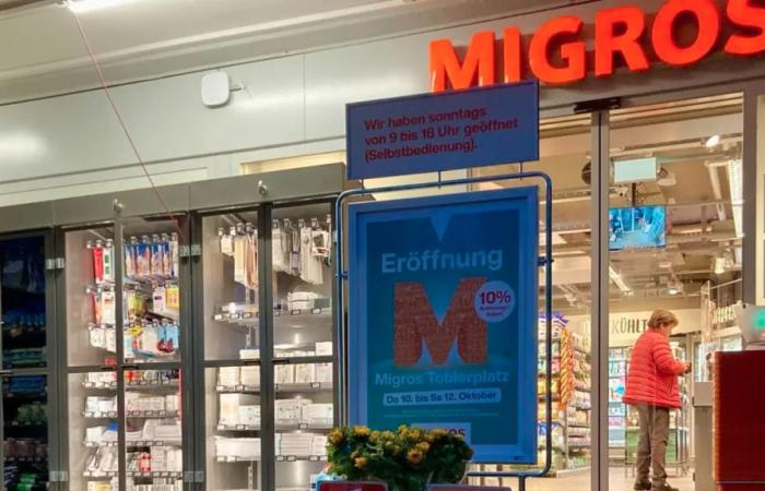 Migros abre tienda sin personal el domingo