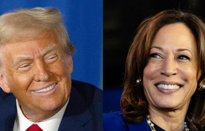 Trump y Kamala Harris se preparan para la carrera presidencial de mañana