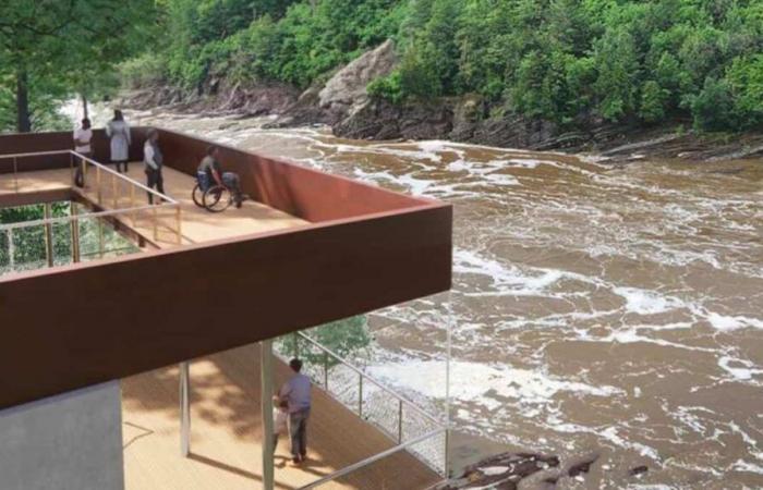 Parc des Chutes-de-la-Chaudière: 4 millones de dólares para la remodelación de un lugar emblemático