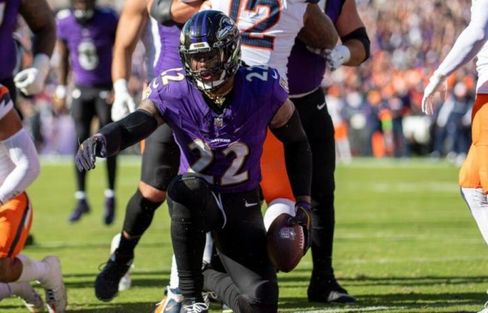 NFL: liderados por Derrick Henry y Zay Flowers, los Ravens aplastan a los Broncos, 41 a 10