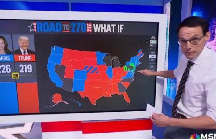 Steve Kornacki adelanta las expectativas de la noche de las elecciones