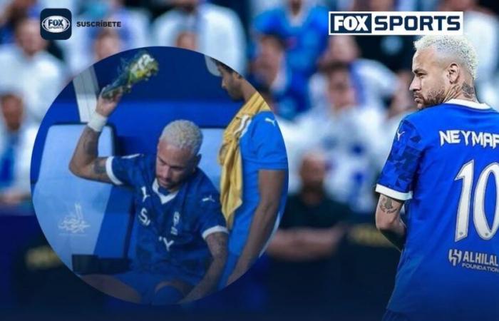 ¡Neymar enciende las alarmas! El brasileño salió lesionado tras estar un año sin jugar con Al-Hilal – Fox Sports