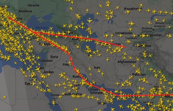 Los aviones tienen que pasar por alto el país más grande del mundo y esto tiene consecuencias – rts.ch