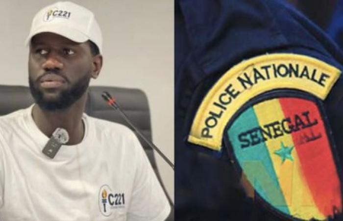 El policía A. Sow que emitió el certificado empuja al columnista Ahmet Ndoye