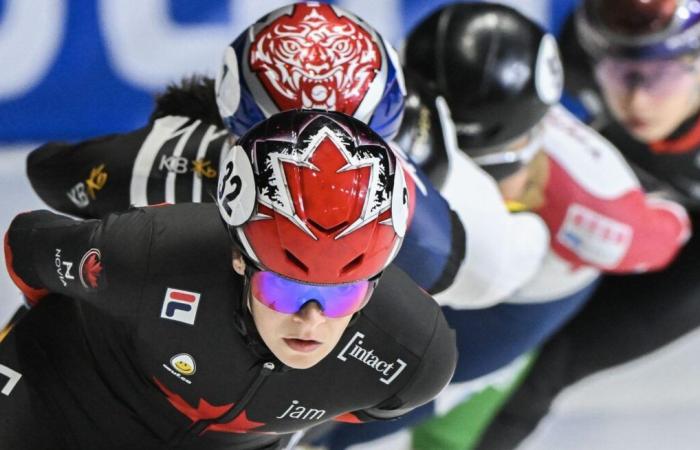 Patinaje de velocidad en pista corta: el relevo mixto canadiense gana el oro en Montreal