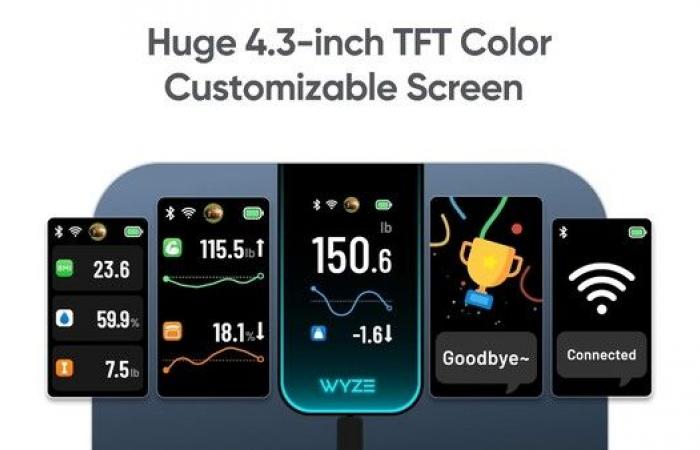 Wyze Scale Ultra llega con una gran pantalla a color y un precio de 50 dólares