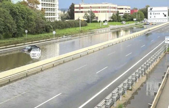 Riesgo por desbordamiento en Vallès y Francolí, Besòs y Llobregat