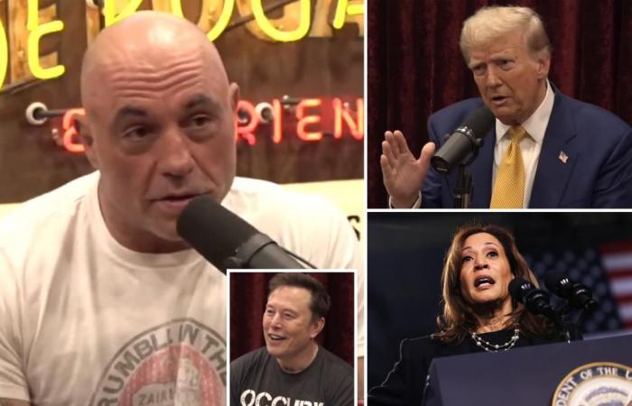 Joe Rogan anuncia ‘respaldo a Trump’ mientras promociona la entrevista de Elon Musk en X