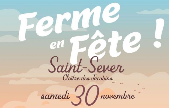 Fiesta en Saint-Sever (40): “Ferme en Fête” le espera el 30 de noviembre de 2024 en el Cloître des Jacobins