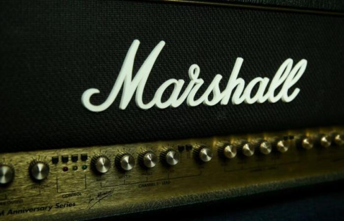 Escuche sus canciones favoritas con el altavoz Marshall Emberton II