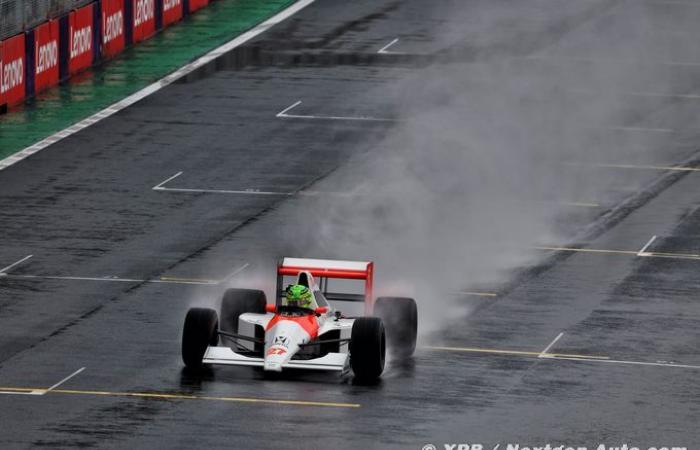 Fórmula 1 | Hamilton se mostró muy emocionado de poder pilotar el McLaren de Senna en Brasil