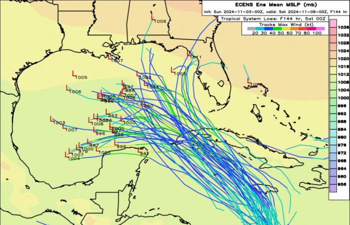 El desarrollo del Caribe es casi seguro, ya que los pronósticos mantienen las cosas algo interesantes en el Golfo – The Eyewall