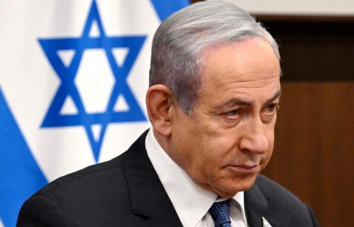 El primer ministro israelí, Benjamín Netanyahu, en la frontera libanesa.