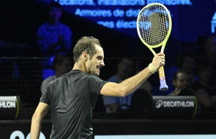 Tenis. ATP – Metz – Richard Gasquet: “Habría sido duro perder este partido…”