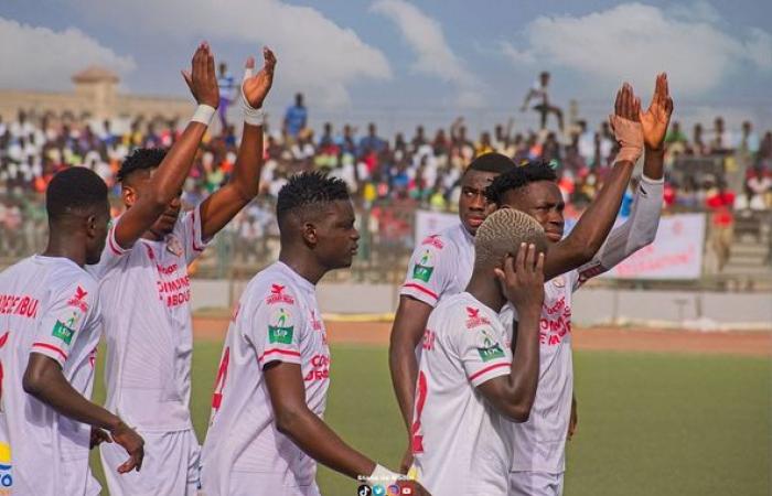 AS Kaffrine a la cabeza, Stade de Mbour le sigue de cerca, Etoile Lusitana en dificultades