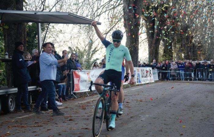 Lucas Dubau brilla en el ciclocross des remparts