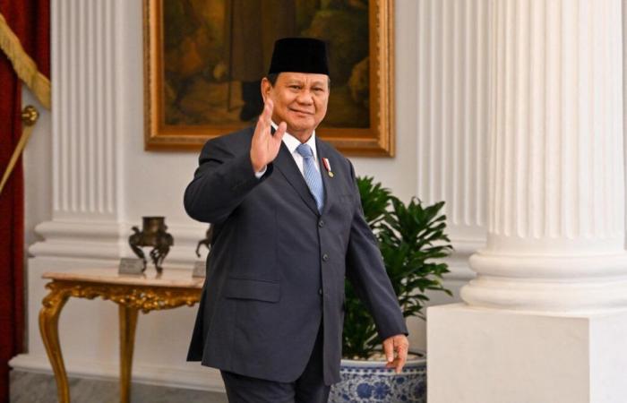 Diplomacia: el presidente indonesio, Prabowo Subianto, visitará China