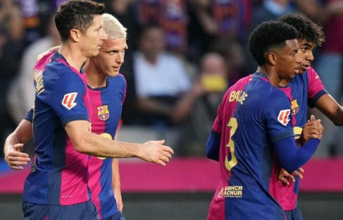 La victoria del Barcelona ante el Espanyol se ve ensombrecida por una segunda parte complaciente