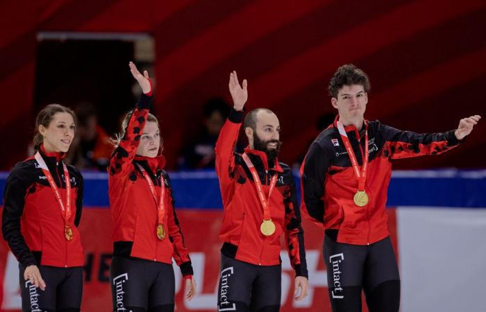 Patinaje de velocidad en pista corta | Excelente comienzo de temporada para Canadá