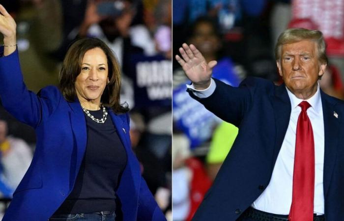 Elecciones presidenciales de EE. UU.: Harris y Trump hacen su último llamamiento a Estados Unidos