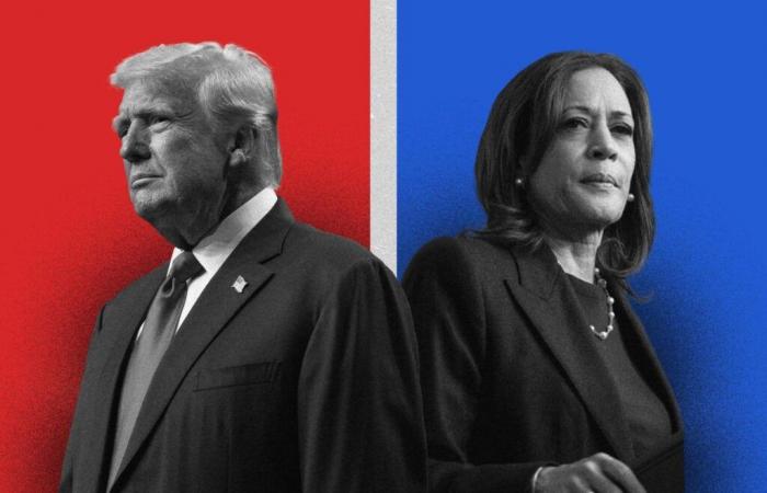 Donald Trump, a la cabeza, gana un primer “estado indeciso” contra Kamala Harris, sigue nuestro directo