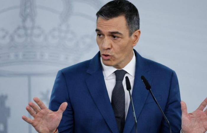 El presidente del Gobierno, Pedro Sánchez, anuncia un plan de primeras ayudas de 10.600 millones de euros