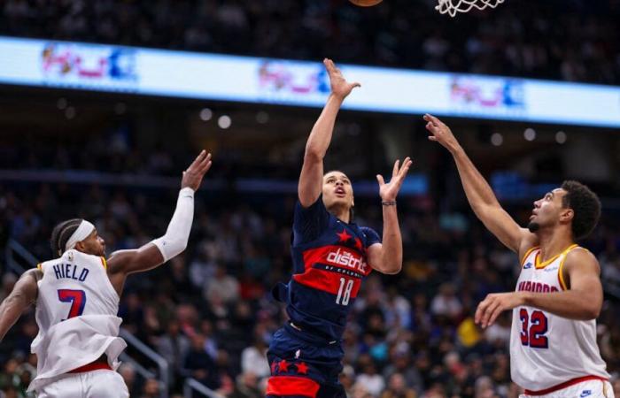 Baloncesto: Kyshawn George anotó 20 puntos en la NBA