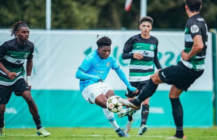 El City, con 10 hombres, cae ante el Sporting CP en la UEFA Youth League