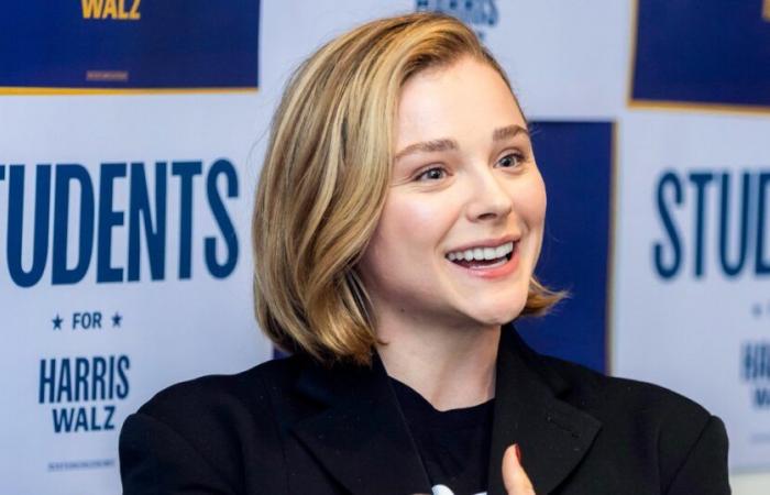 Chloë Grace Moretz se declara gay en una publicación que apoya los derechos LGBTQ y respalda a Kamala Harris