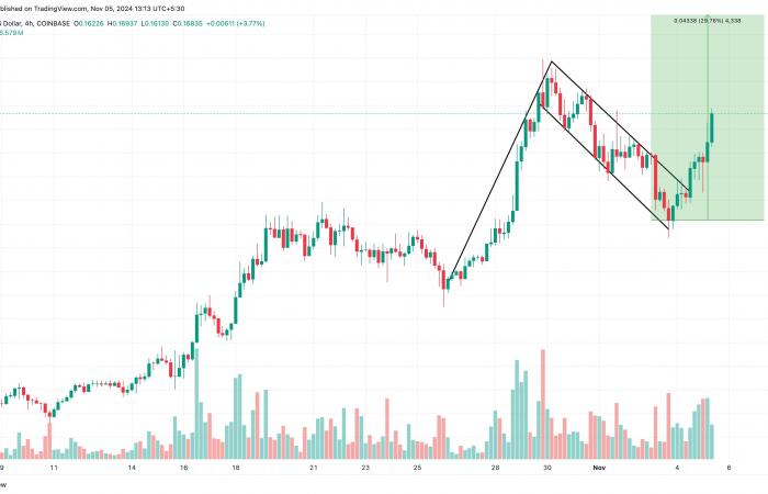 Dogecoin gana un 10%; volver a las causas del aumento