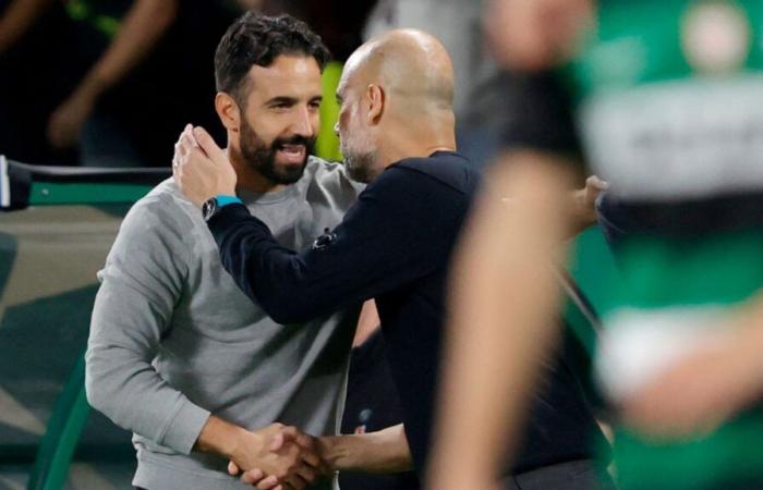 Rubén Amorim: Pep Guardiola es “mucho mejor que yo” ahora mismo