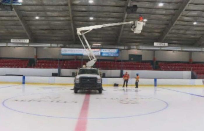 Sept-Îles: se retira el cartel central del estadio Conrad-Parent