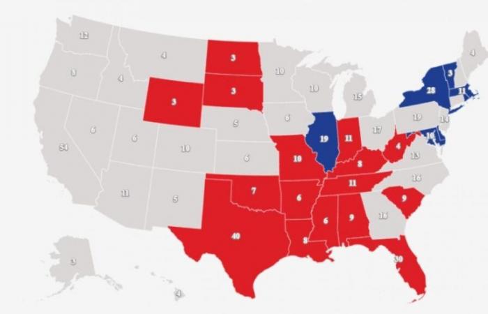 DIRECTO. Elecciones estadounidenses: Donald Trump toma la delantera, pero los estados indecisos aún no han emitido su veredicto