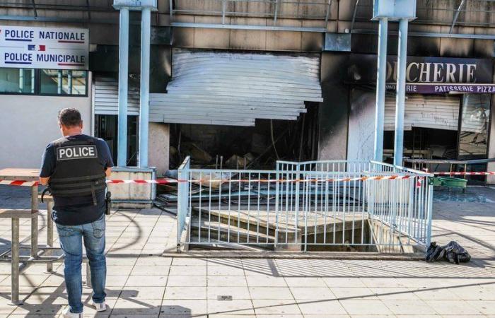 Comisaría y comercios afectados por un incendio en Pissevin: el fiscal de Nimes anuncia la detención de seis personas