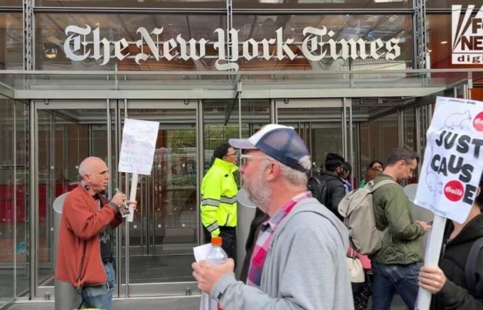 La huelga de trabajadores tecnológicos del New York Times se prolonga hasta el día de las elecciones