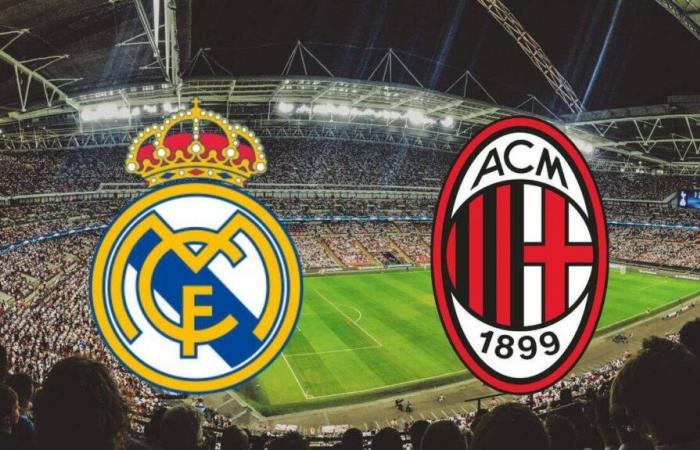 Real Madrid – AC Milan: ¿en qué canal y a qué hora ver el partido en directo?