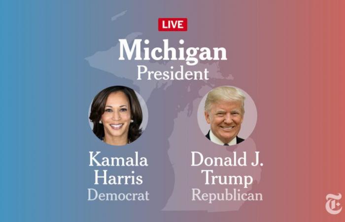 Resultados de las elecciones presidenciales de Michigan 2024